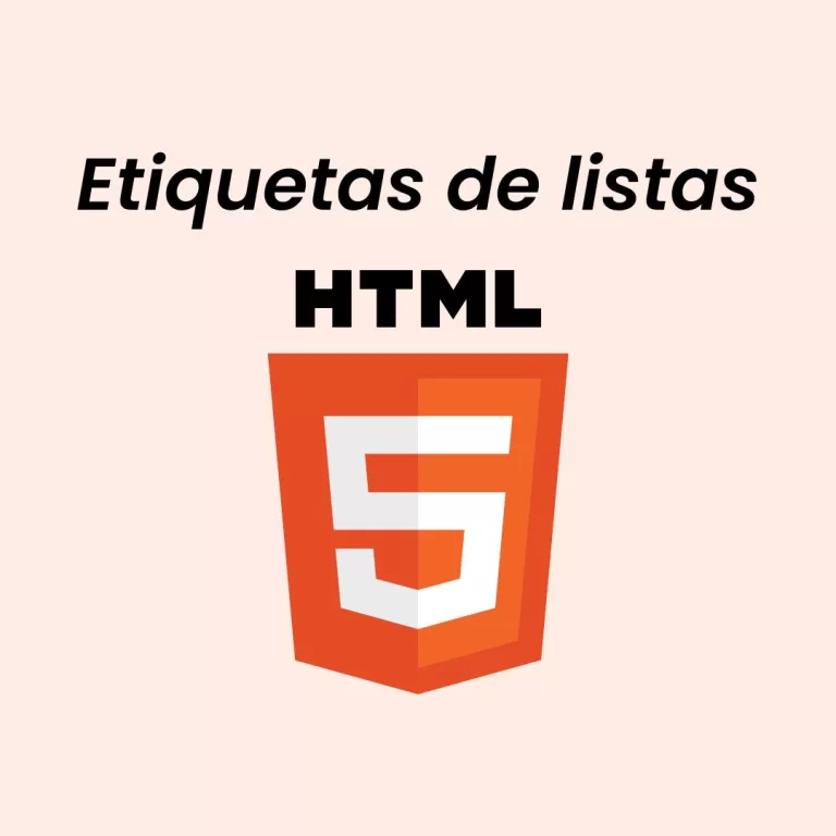 etiquetas de listas en html