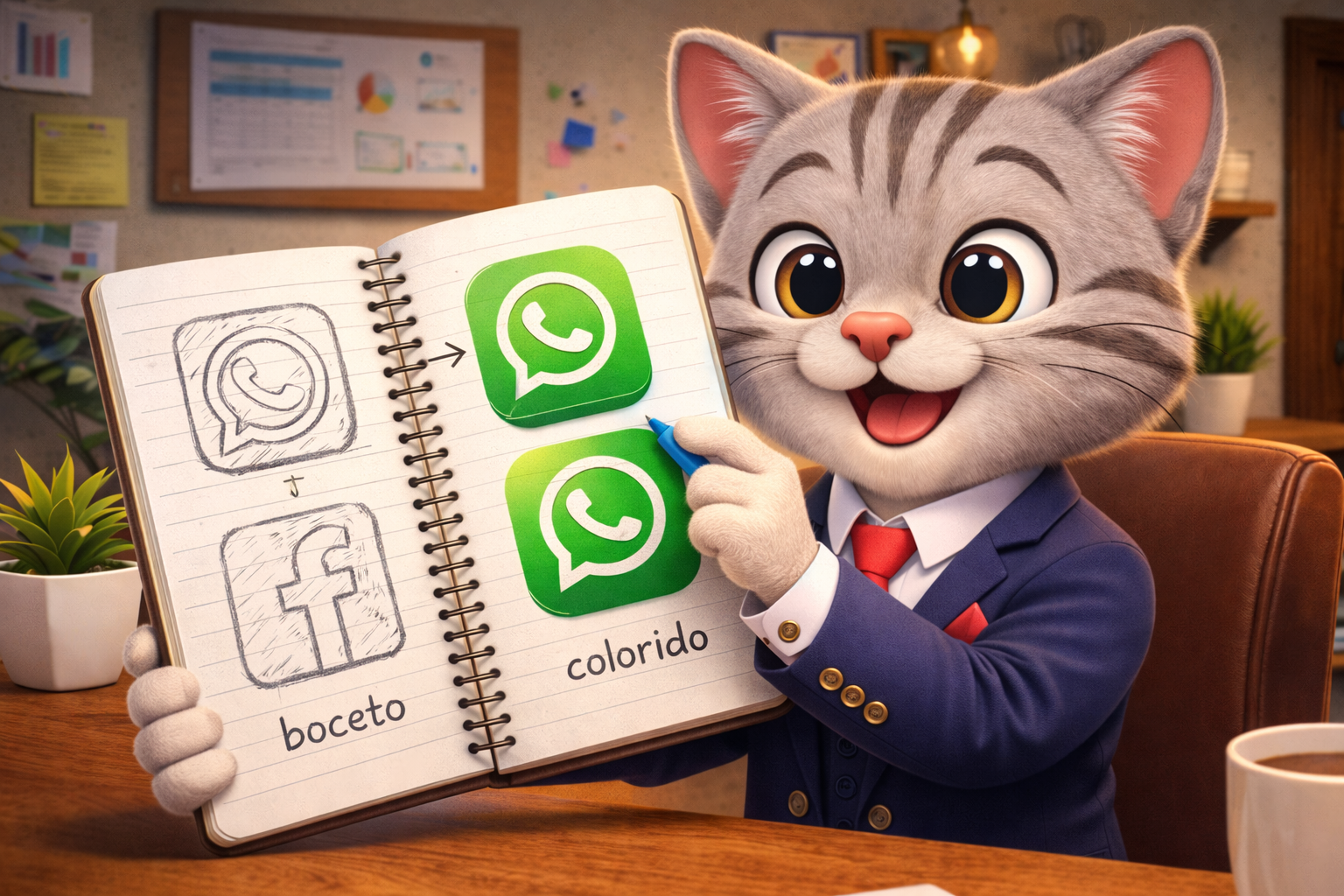 gato garabato agencia logotipos y diseños whatsapp