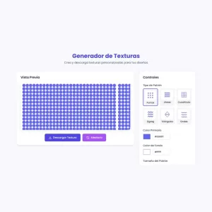 Generador de texturas