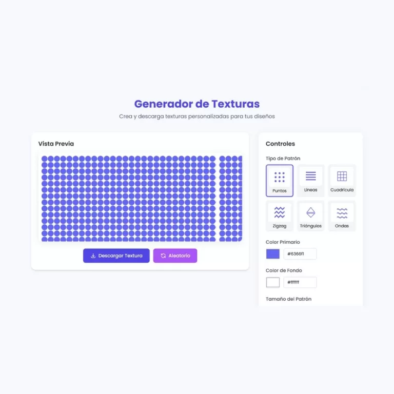 Generador de texturas