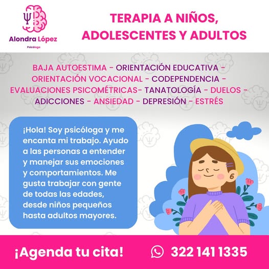 Psicóloga Alondra López